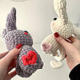ЗАКОХАНІ ЗАЙЦІ, Майстер-клас із в'язання (рівень середній), фото 3