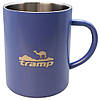 Термокухоль Tramp. 0,4 л. 10х11,5х11,5см. Синій. Термочашка UTRC-010, фото 2
