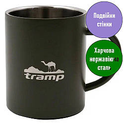 Термокухоль Tramp. 0,3л. 9х11х11см. Олива. Термочашка UTRC-009