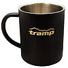 Термокухоль Tramp. 0,3л. 9х11х11см. Чорний. Термочашка UTRC-009, фото 3