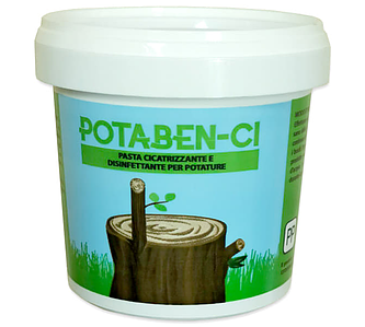 Садова замазка (паста) з фунгіцидом Potaben "Сі" / Потабен Сі 0,5 кг(Італія)