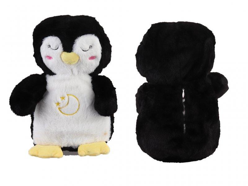 М'яка іграшка-нічник із функцією дихання Казкові сни Пінгвіна, фото 1
