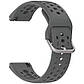 Ремінець силіконовий для годинника Amazfit Bip 6 22 мм сірий, фото 2