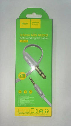 Аудіо кабель Hoco UPA16 AUX 3.5 мм (2 метри), фото 1