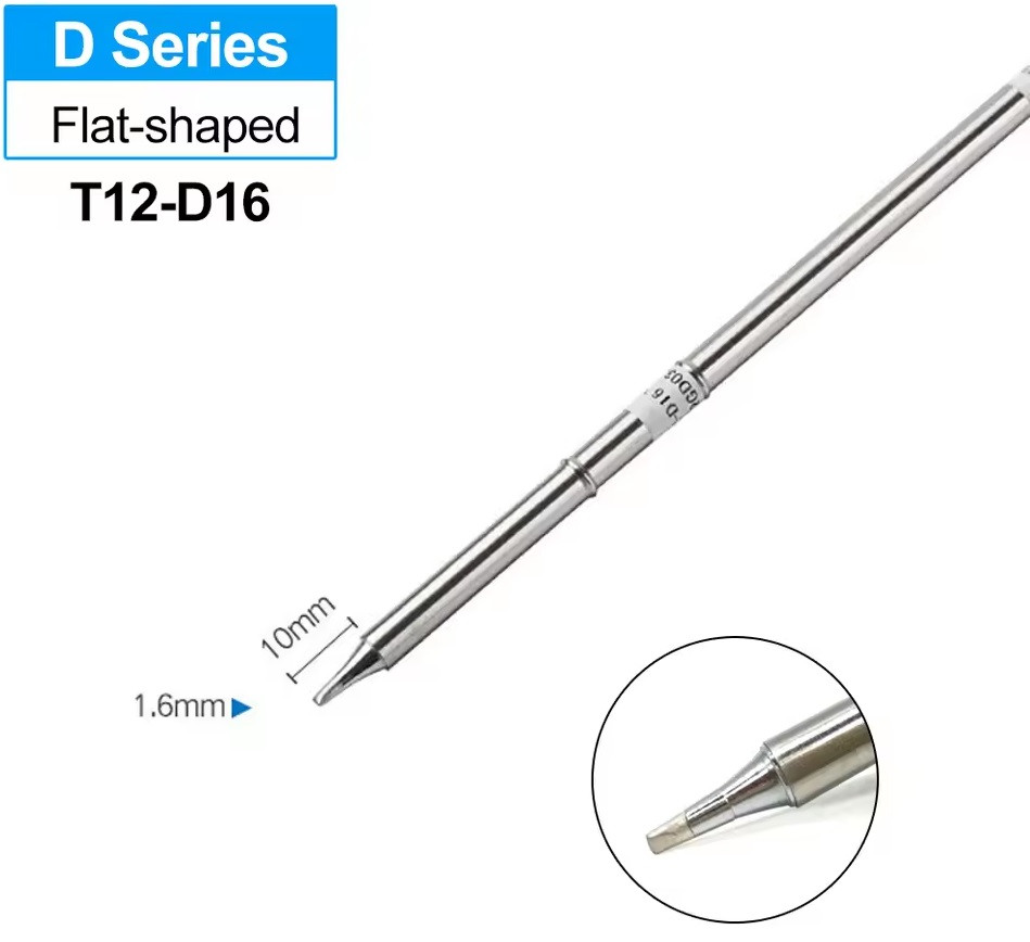 T12-D16 жало для паяльника, фото 1