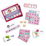 Пазл Планшет для дівчаток "Збери слово за картинкою" українською мовою, Ань-янь, 16 х 23 х 5 см, ПСД199-УКР, фото 6