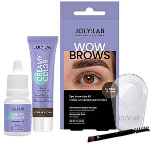 Набір для фарбування брів Wow Brows 3.7 Dark Brown
