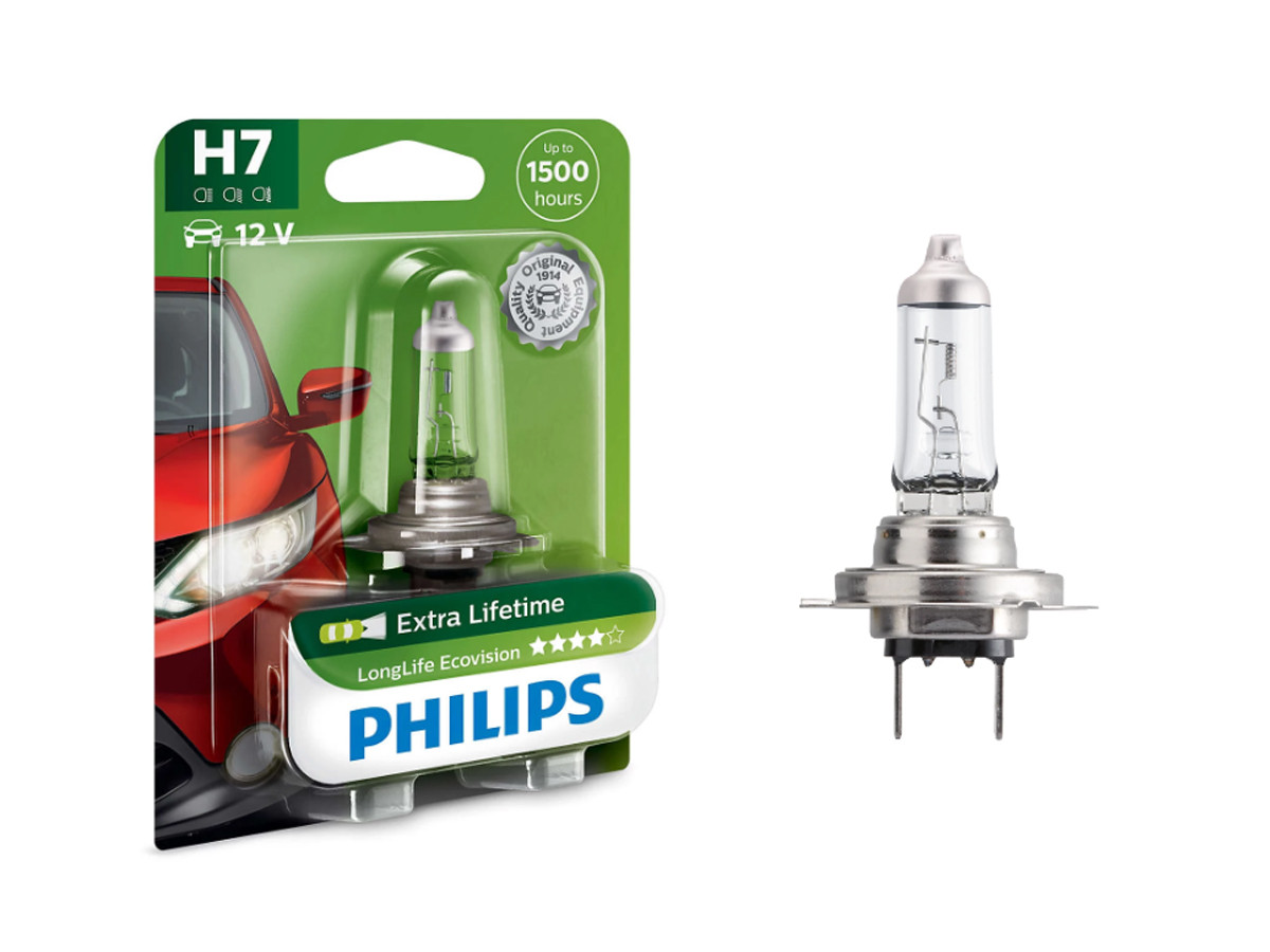 Галогенова лампа PHILIPS 12972LLECOB1 H7 55W 12V PX26d LLECO, фото 1
