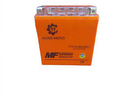 Акумулятор YTX16-BS OUTDO гелевий 14АH 150*87*161mm жовтогарячий