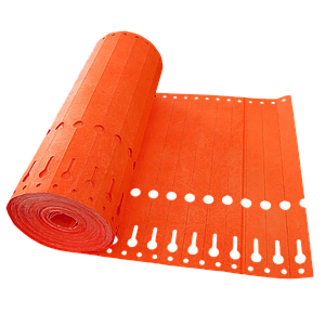 Етикетки-петля TYVEK для маркування рослин, 1,27*16 см, помаранчеві, 1000 шт (Німеччина)