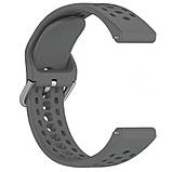 Комплект ремінців для годинника Amazfit Bip 6 22 мм темно-синій + сірий, фото 7