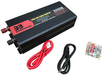 Інвертор 12 220 5000 Вт чистий синус Eryuan Інвертор для дому 5000Вт Перетворювач чистий синус