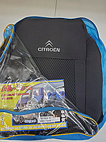 Автомобільні чохли для Citroen C3 aircross з 2018 р. (з заднім підлокітником)