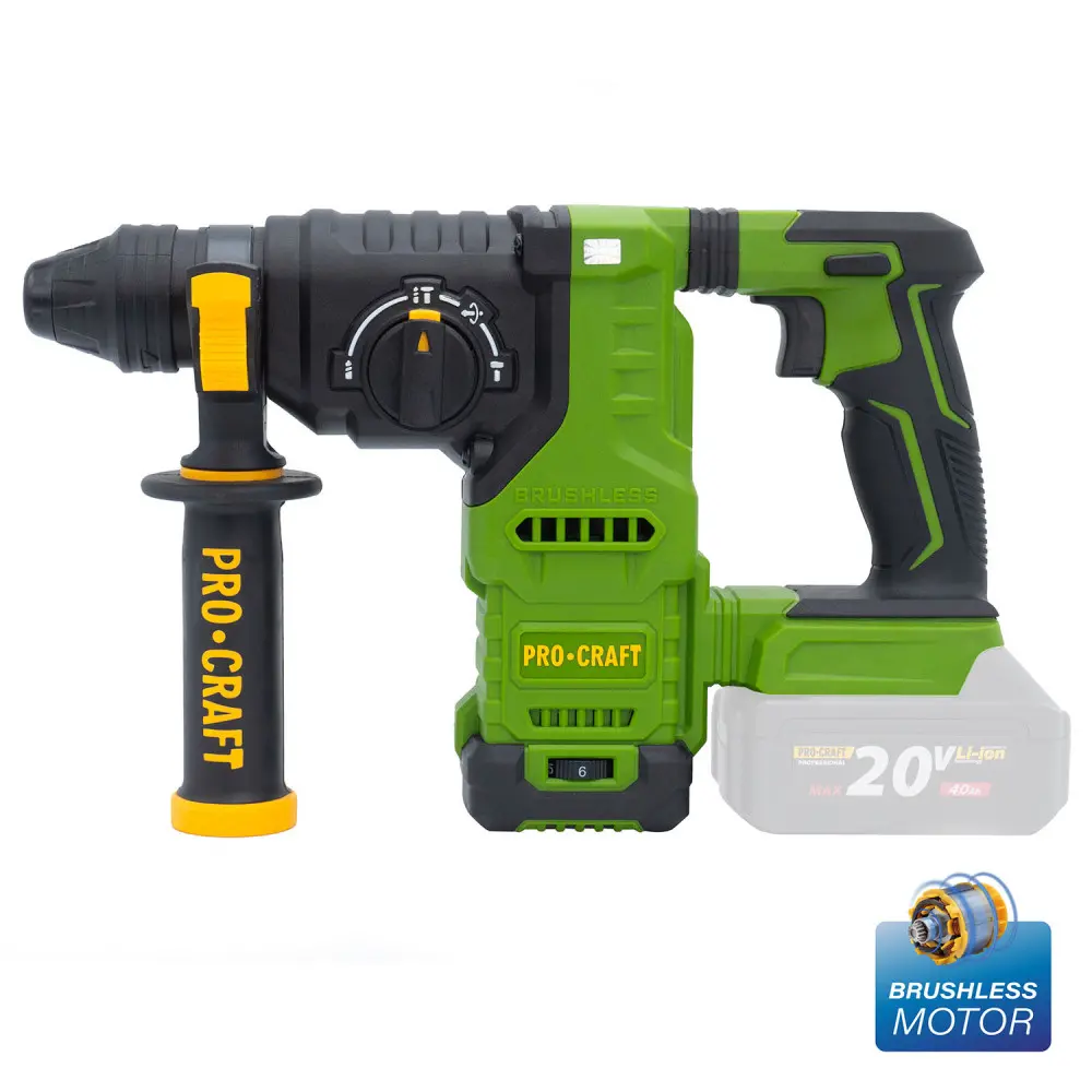 Перфоратор акумуляторний Procraft PHA-30 (без АКБ і ЗП), фото 1