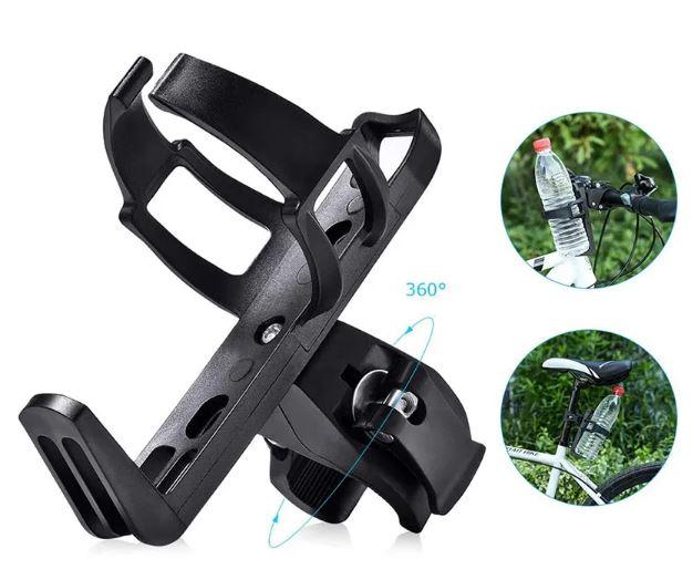 Фляготримач Pl чорний VLT BC-BH9224 з універсальним кріпленням, фото 1