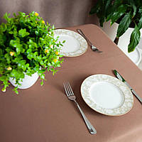 Водоотталкивающая скатерть 140*180 см ТЕП Коричневая (25960140180)