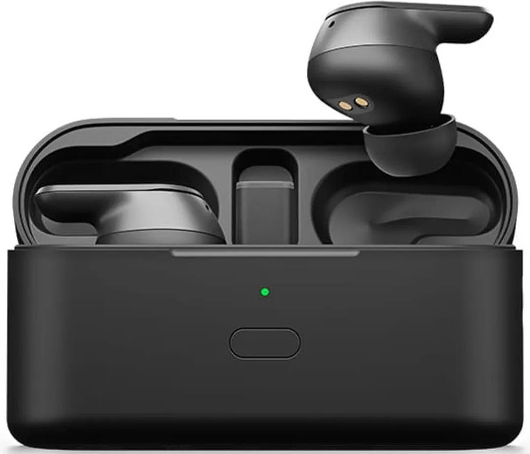 Навушники TWS EPOS ADAPT E1, BT 5.3, ANC, IPX5, SBC, AAC, Microsoft Teams, Zoom, Google Meet, Webex, Mic, Чорний, фото 1