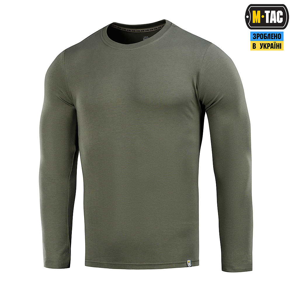 Футболка довгий рукав 93/7 Olive M-Tac, фото 1
