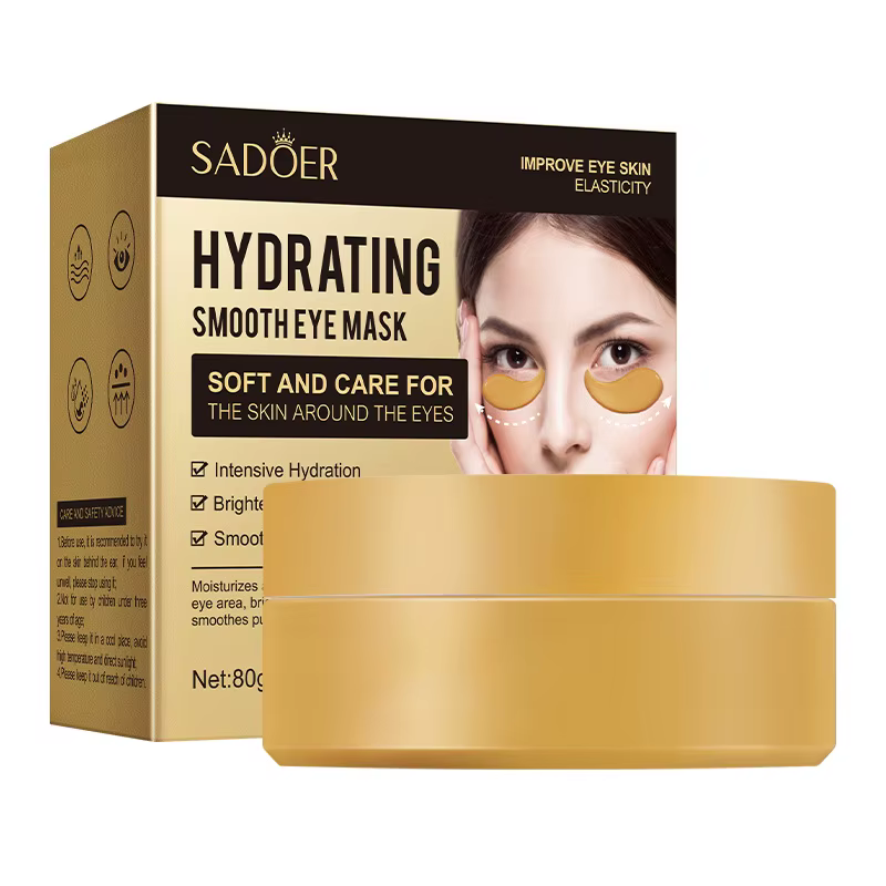 Гідрогелеві патчі під очі SADOER Hydrating Smooth зволожуючі 60 шт, фото 1