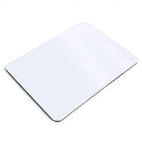 Килимок для миші з рівними краями без малюнка 220х180х3 мм Білий