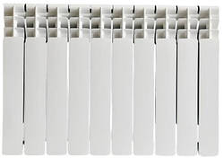 Радіатор біметалевий AAA 500/96 10 секцій 563х80х96мм бокове підкл. 2550 Вт білий