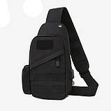 Чоловіча сумка тактична з кордури, Сумка для активного використання Тактична несесер WL-75, фото 7