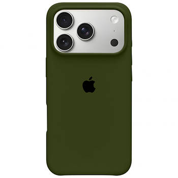 Чохол Silicone Full Cover для Apple iPhone 17 Pro Army Green