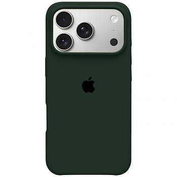 Чохол Silicone Full Cover для Apple iPhone 17 Pro Atrovirens