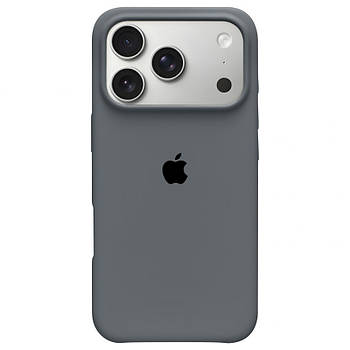 Чохол Silicone Full Cover для Apple iPhone 17 Pro Dark Grey