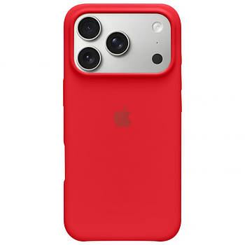 Чохол Silicone Full Cover для Apple iPhone 17 Pro Red