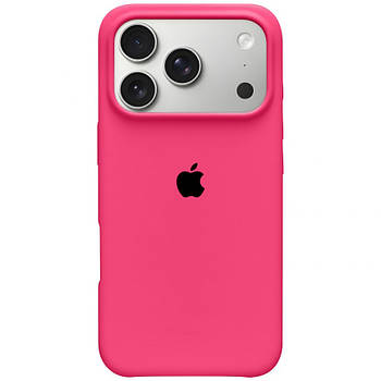Чохол Silicone Full Cover для Apple iPhone 17 Pro Shiny Pink