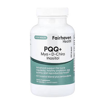 PQQ + Myo + D-Chiro Inositol Plus - 120 caps