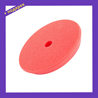 Коло для полірування авто середньої жорсткості Ø35 мм комплект. Полірувальне коло червоне 35 мм 5 штук