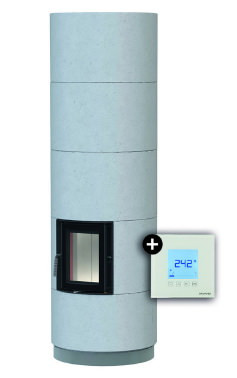 Каминна система Brunner KSO 25 r with thermal concrete cladding + EAS