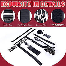 БДСМ-набір LOCKINK YEAHWOW Armbinder Restraint Set Black, фото 4