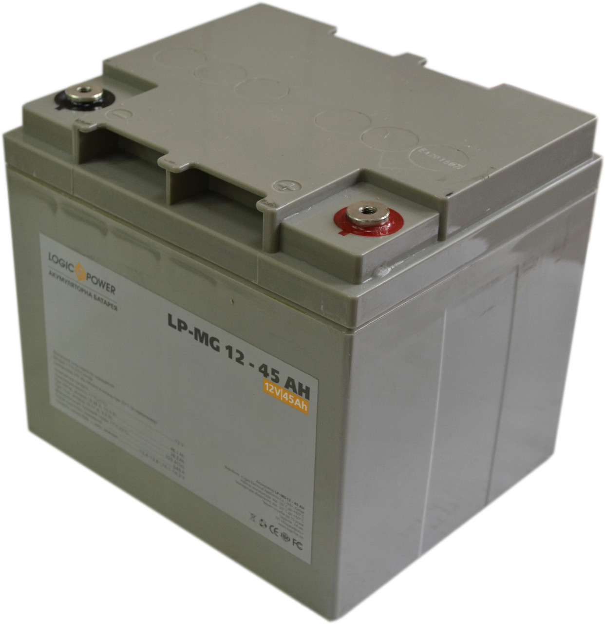 Акумулятор мультигелевий Logicpower lpm-mg 12v 45ah, фото 1