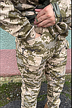 Тактичний костюм Soft Shell Gman піксель камуфляж утеплений на флісі ТМ, фото 10