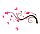 Вінілова інтер'єрна наклейка Візерунок із завитками (квіти рослини візерунки) матова 470х1200 мм, фото 9