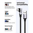 Дата кабель USB 3.0Type-C to Type-C 1.0m 60W US385 90-degree Black Ugreen (20299), фото 5