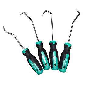 Набір гачків для сальників і патрубків різної форми 4 штуки TUOCHI (ZBT-0844)