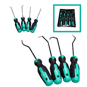 Набір гачків для слюсарних робіт, сальників і патрубків різної форми 8 штук TUOCHI (ZBT-0845)