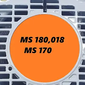 Запчастини підходять для німецьких бензопил MS 180,018