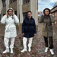 Розпродаж жіноча осіння демісезонна куртка 42 44 46 48 50 52 молочна синя беж хакі