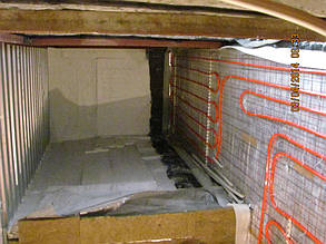 Монтаж системи опалення "Тепла підлога" котеджу с. Старі Кодаки 5