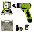 Шурупокрут акумуляторний Біларус ДА-12Л Li_(2 акумулятора+кейс), фото 4