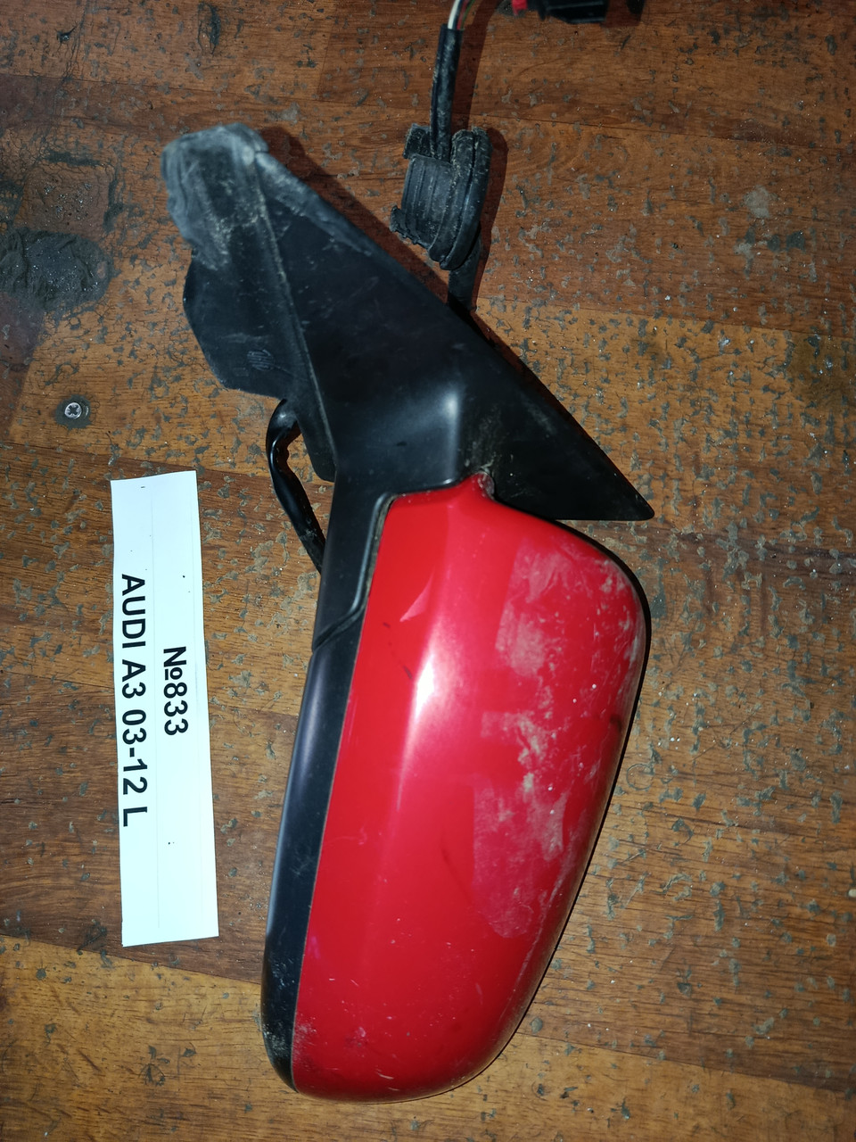 No833 дзеркало ліве для Audi A3 03-12, фото 1