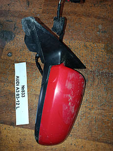 No833 дзеркало ліве для Audi A3 03-12