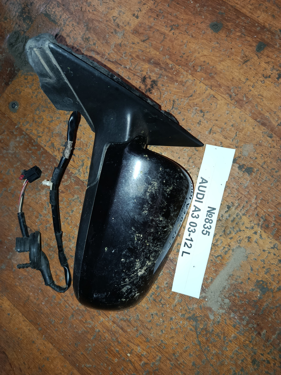 No835 дзеркало ліве для Audi A3 03-12, фото 1