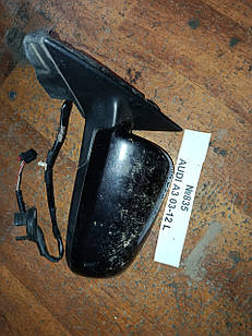 No835 дзеркало ліве для Audi A3 03-12