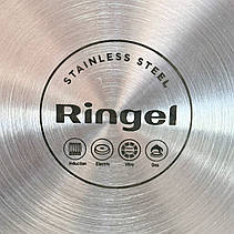 Каструля Ringel Dresden 11 л нержавіюча сталь 28 см, фото 4